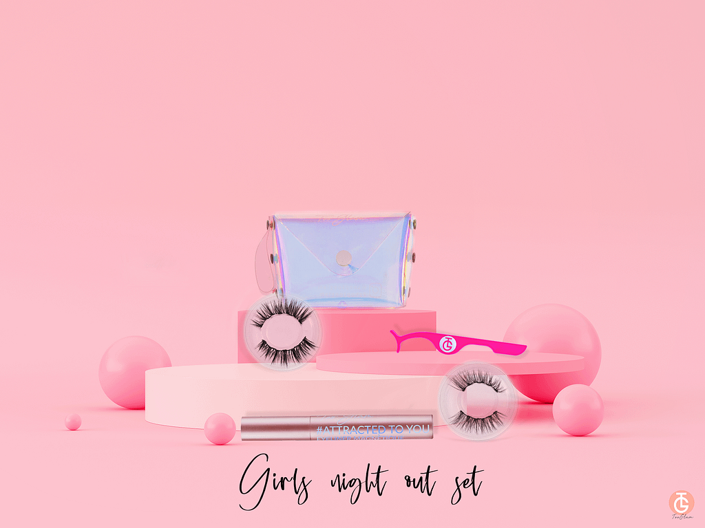 girls night out magnetische wimpers voordeel set
